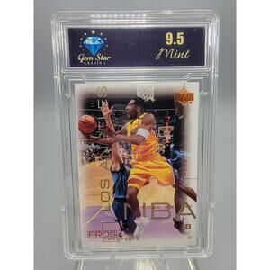 Kobe Bryant #37 Upper Deck 2000-01 Pros Los Angeles Lakers GSG 9.5